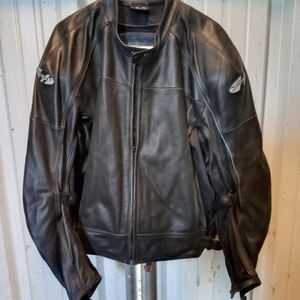 Joe Rocket Sleek Black Motorcycle Jacket